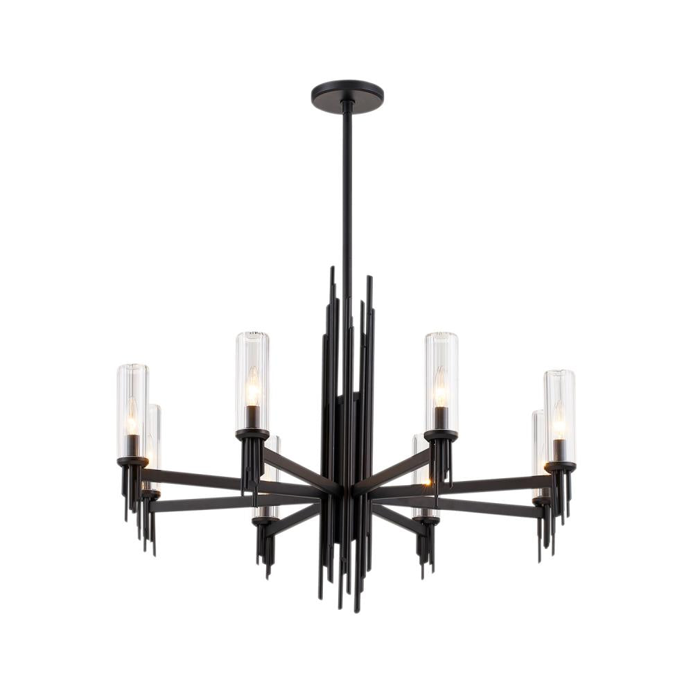 Alora Lighting TORRES CH335836MBCR Chandelier - Matte Black