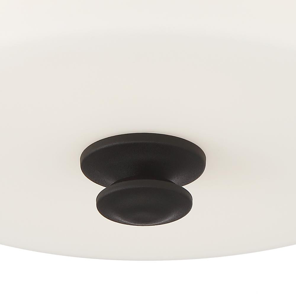 Crystorama TRAVIS TRA-A3302-BF Flush Mount Americana - Black Forged