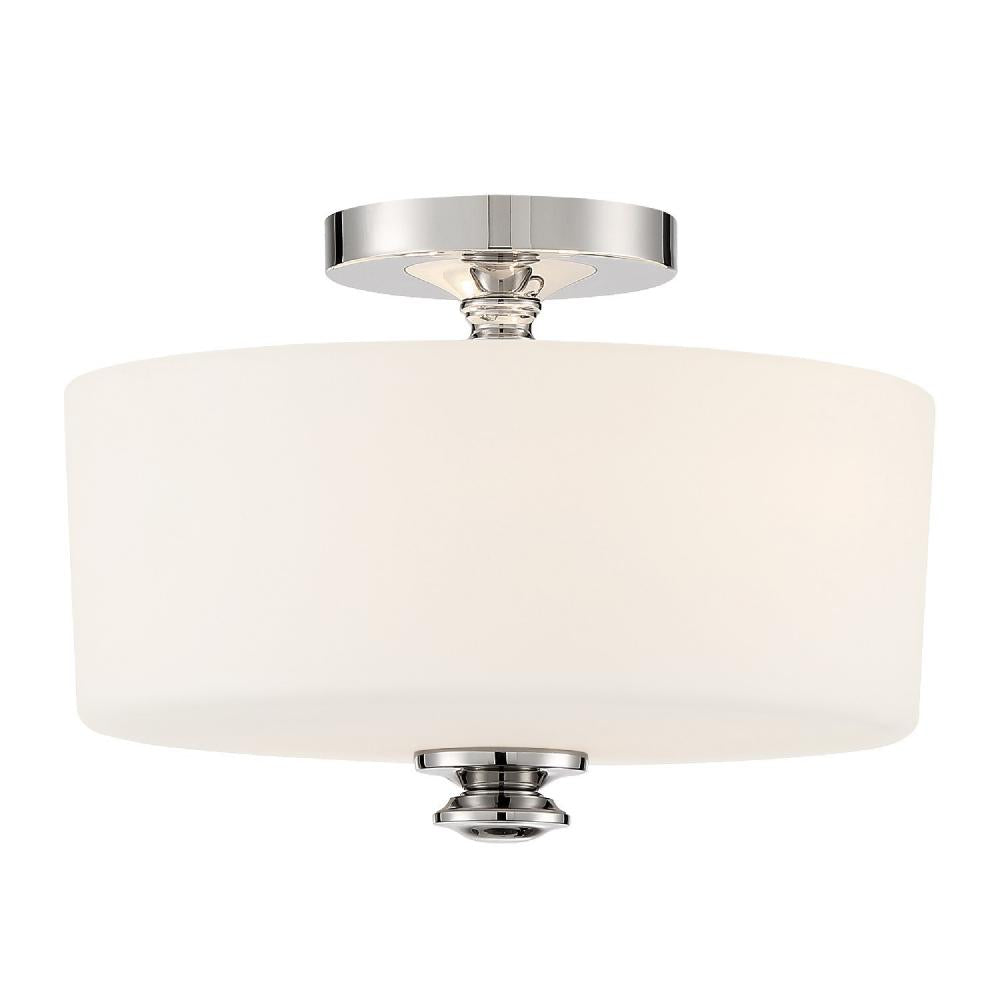 Crystorama TRAVIS TRA-A3302-PN Flush Mount Americana - Polished Nickel