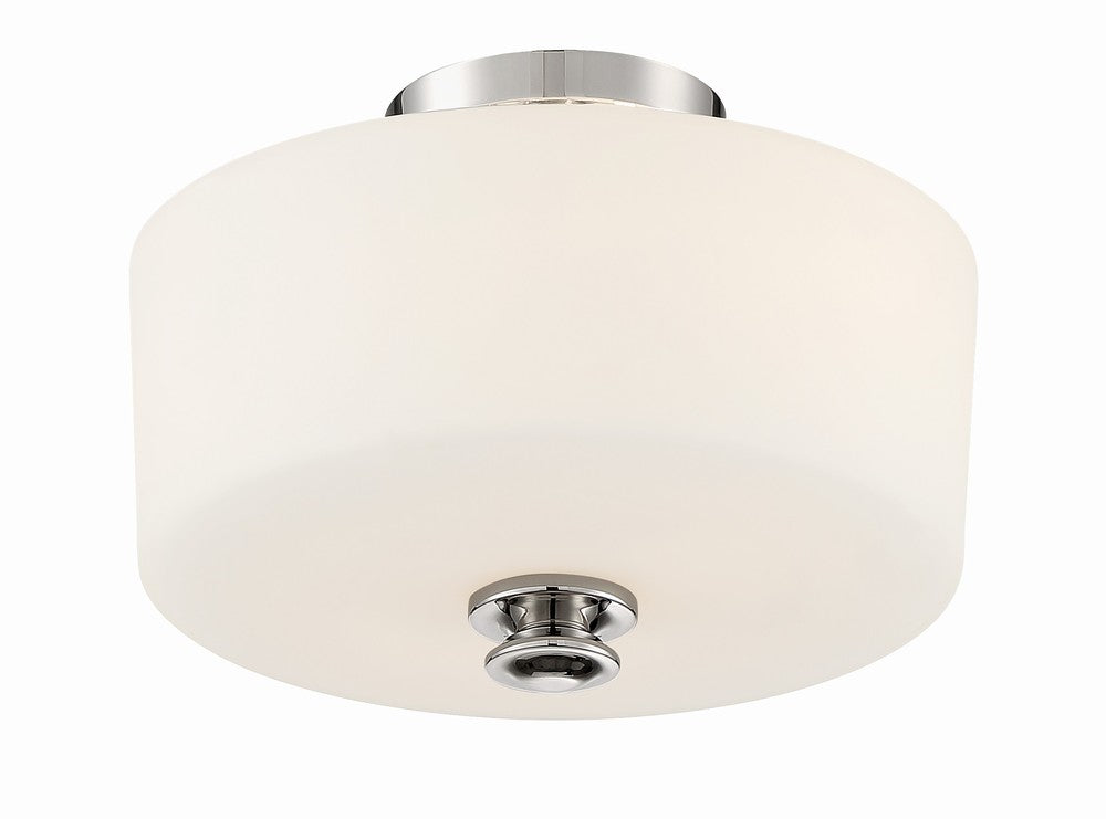 Crystorama TRAVIS TRA-A3302-PN Flush Mount Americana - Polished Nickel