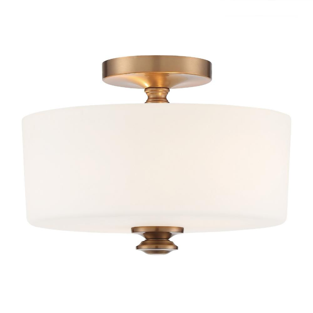 Crystorama TRAVIS TRA-A3302-VG Flush Mount Americana - Vibrant Gold