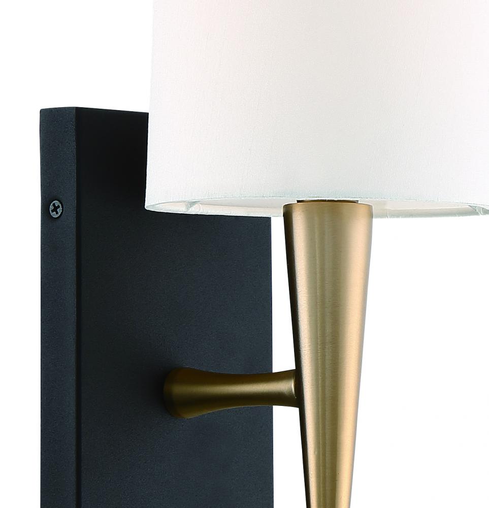 Crystorama TRENTON TRE-221-AG-BF Sconce Modern - Aged Brass