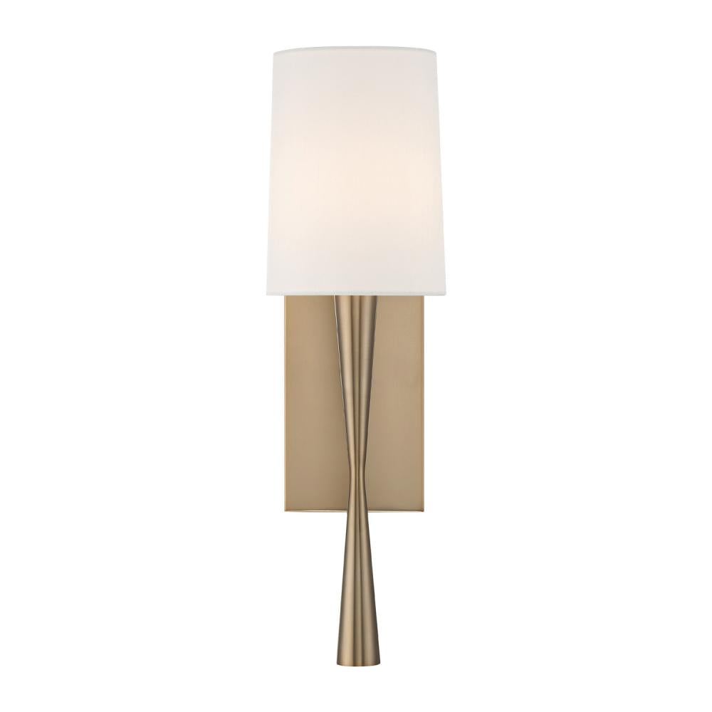 Crystorama TRENTON TRE-221-AG Sconce Modern - Aged Brass