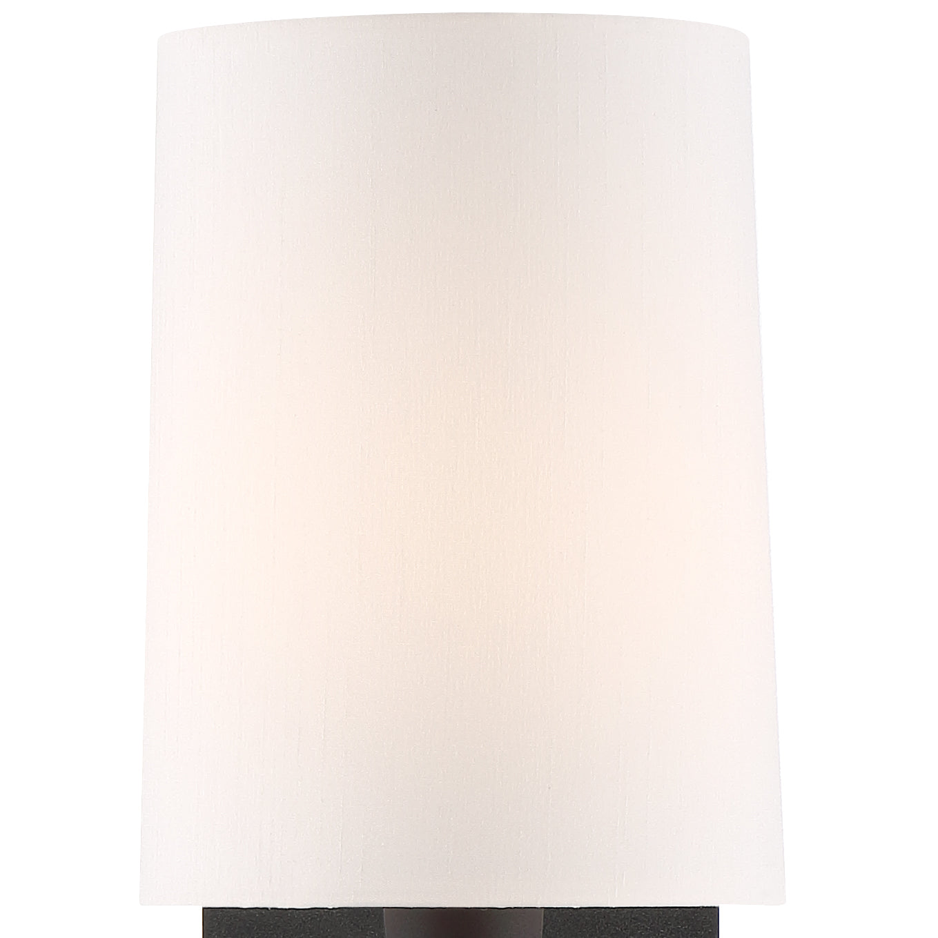 Crystorama Trenton TRE-221-BF – 5.5 Inch – 1 Light – Sconce – Black Forged – Damp Rated