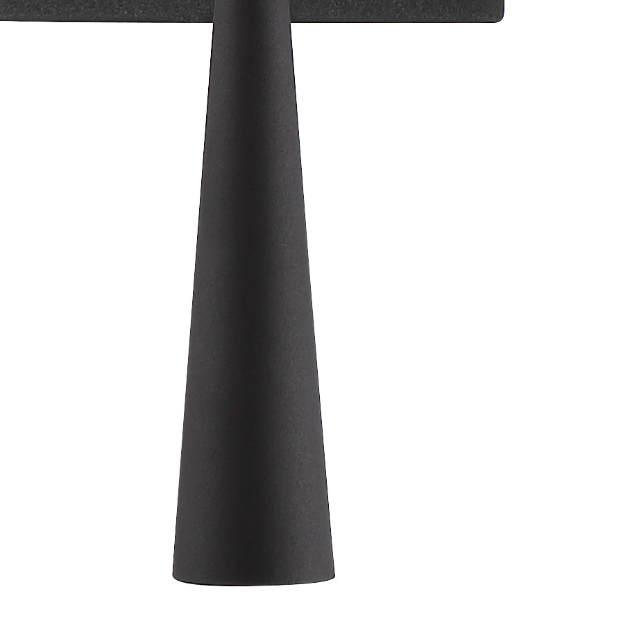 Crystorama Trenton TRE-221-BF – 5.5 Inch – 1 Light – Sconce – Black Forged – Damp Rated