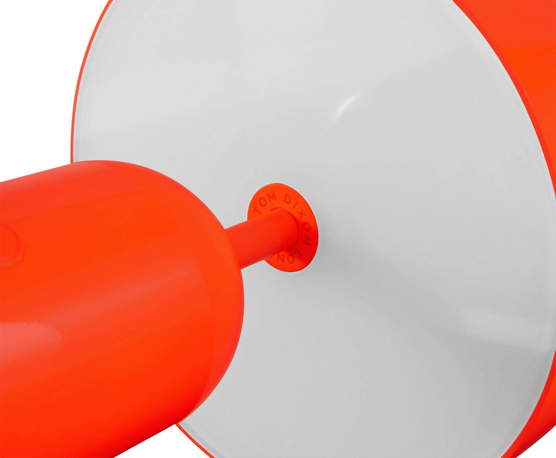 Bell Portable Rechargeable Cordless LED Table Lamp - Fluro Red