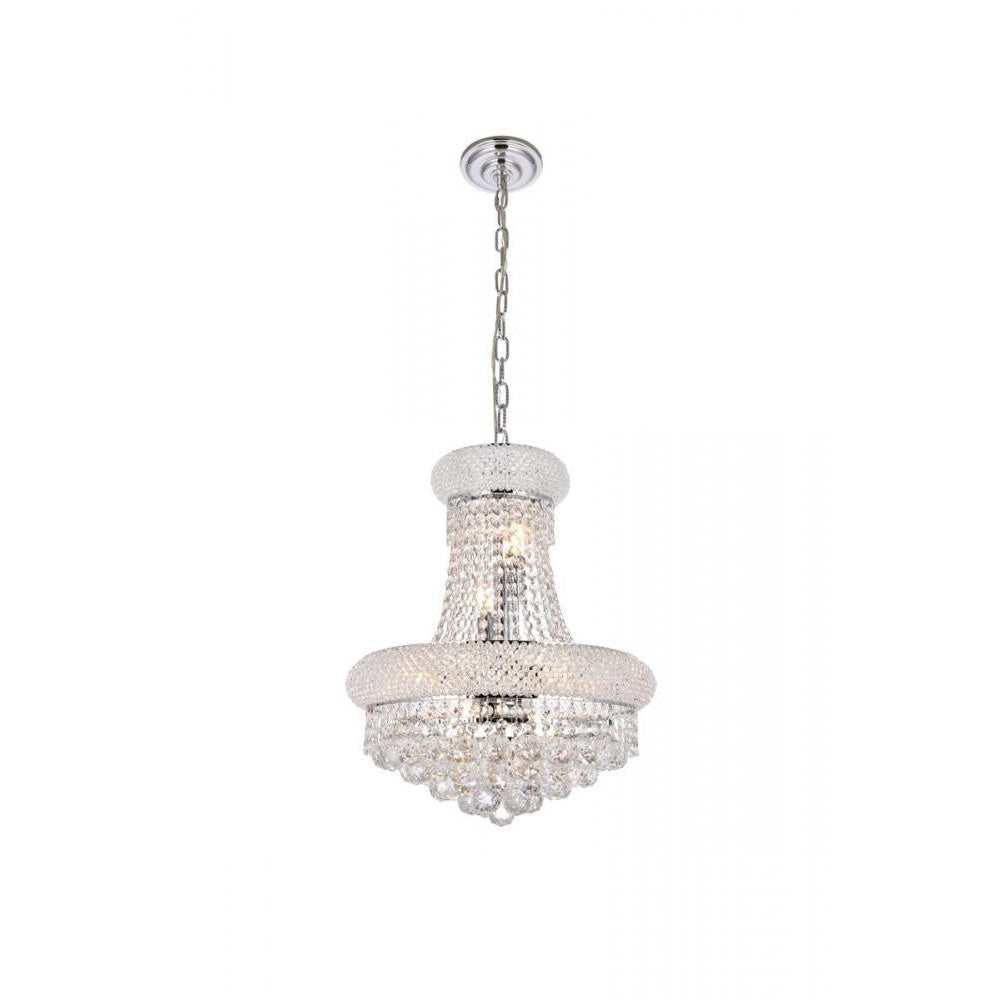 Elegant Lighting PRIMO V1800D16C/RC Pendant Transitional - Chrome