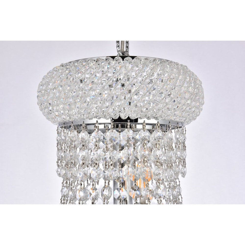 Elegant Lighting PRIMO V1800D16C/RC Pendant Transitional - Chrome