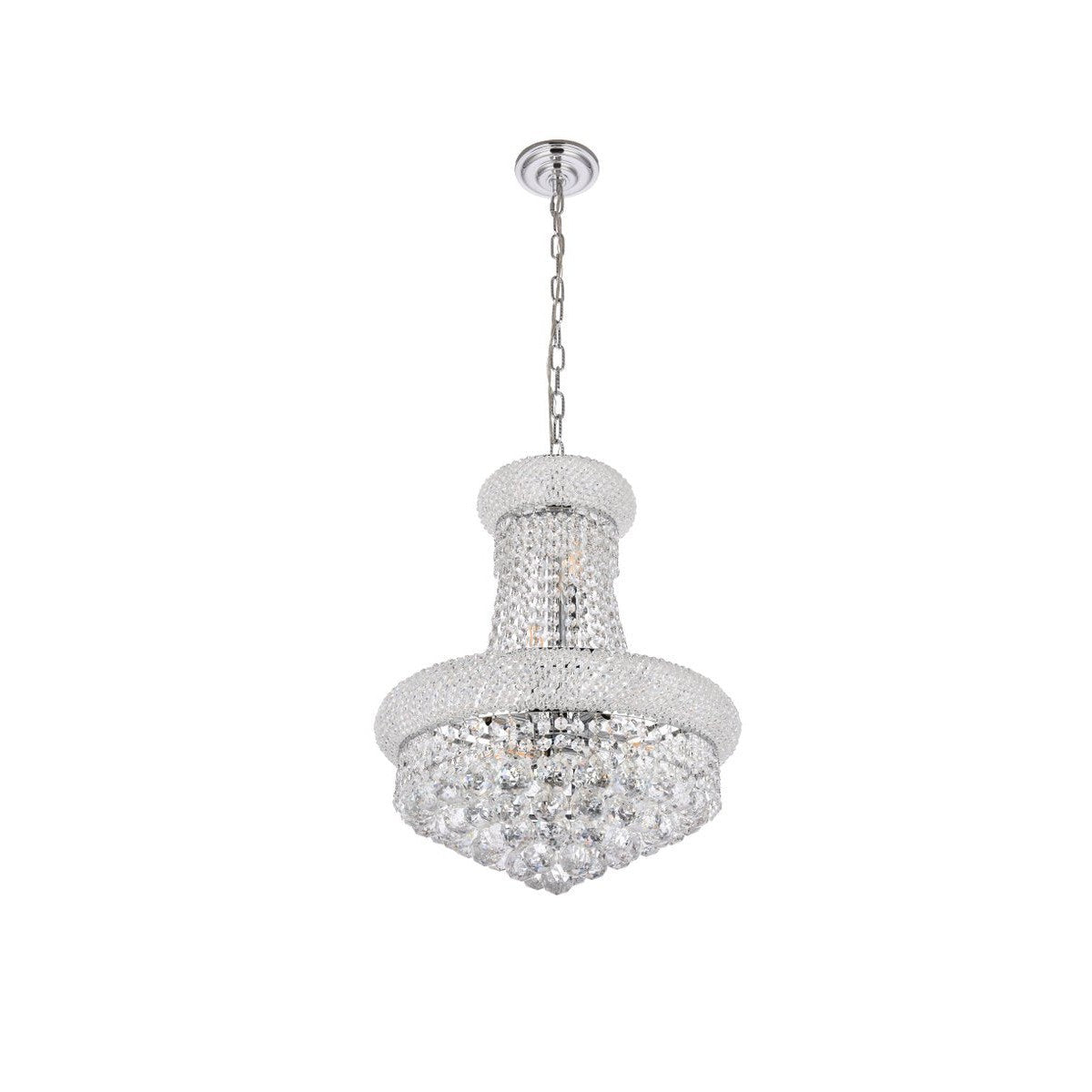 Elegant Lighting PRIMO V1800D16C/RC Pendant Transitional - Chrome