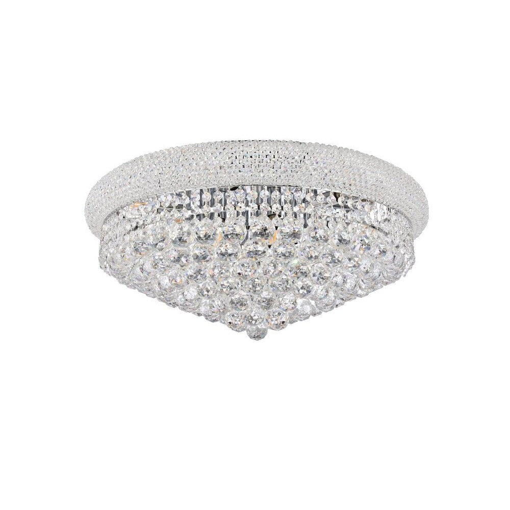 Elegant Lighting PRIMO V1800F24C/RC Flush Mount Transitional - Chrome