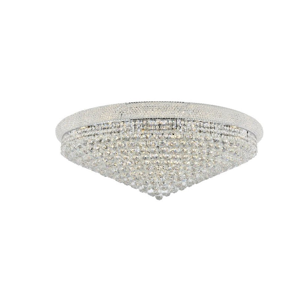 Elegant Lighting PRIMO V1800F42C/RC Flush Mount Transitional - Chrome