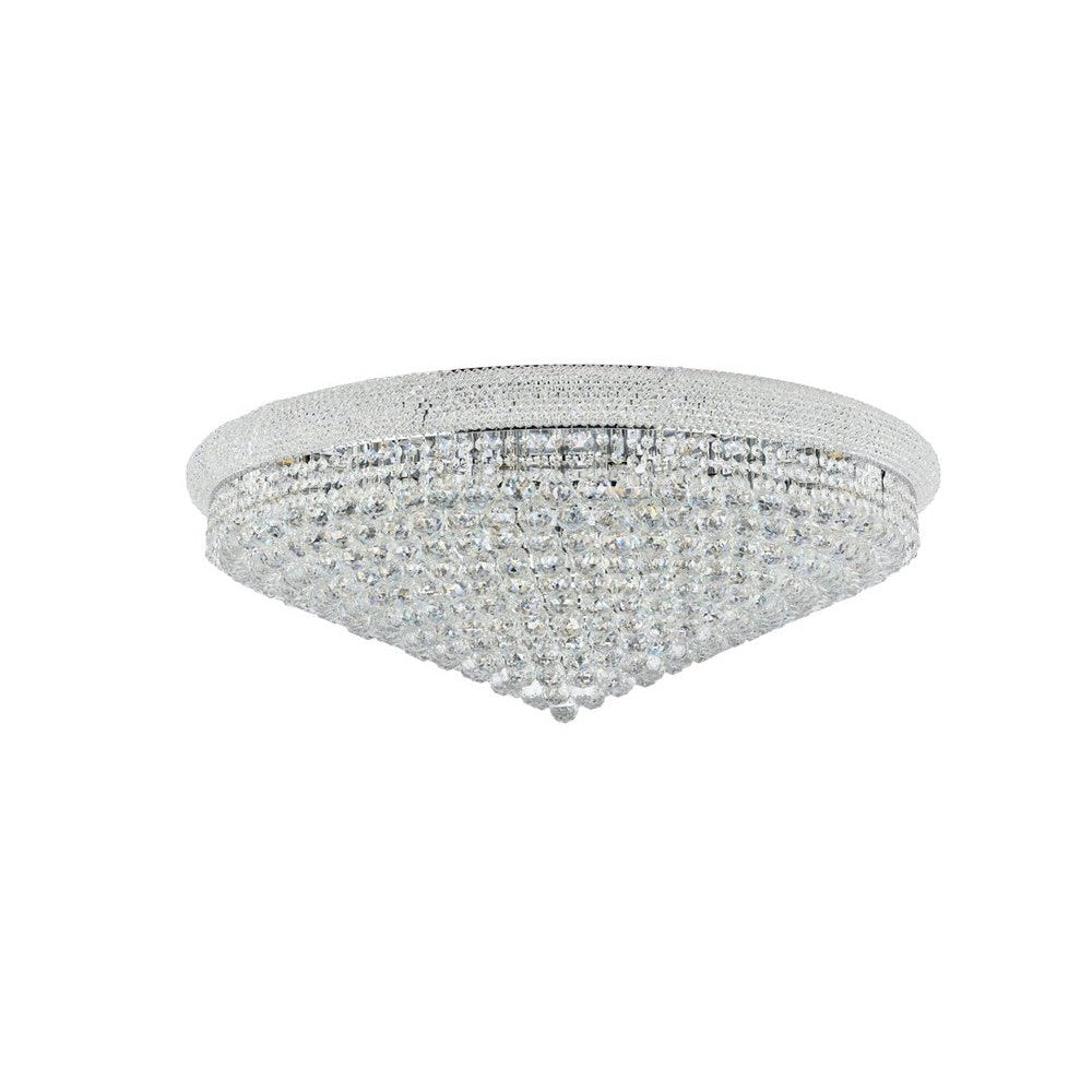 Elegant Lighting PRIMO V1800F42C/RC Flush Mount Transitional - Chrome