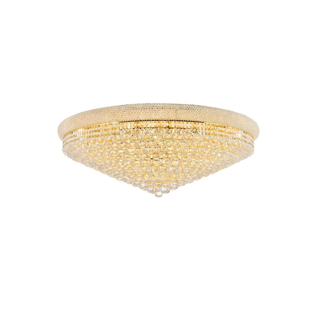 Elegant Lighting PRIMO V1800F42G/RC Flush Mount Transitional - Gold