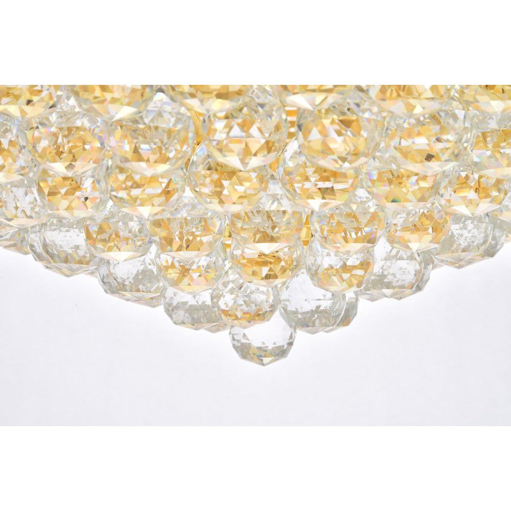 Elegant Lighting PRIMO V1800F42G/RC Flush Mount Transitional - Gold