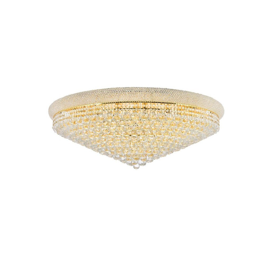 Elegant Lighting PRIMO V1800F42G/RC Flush Mount Transitional - Gold