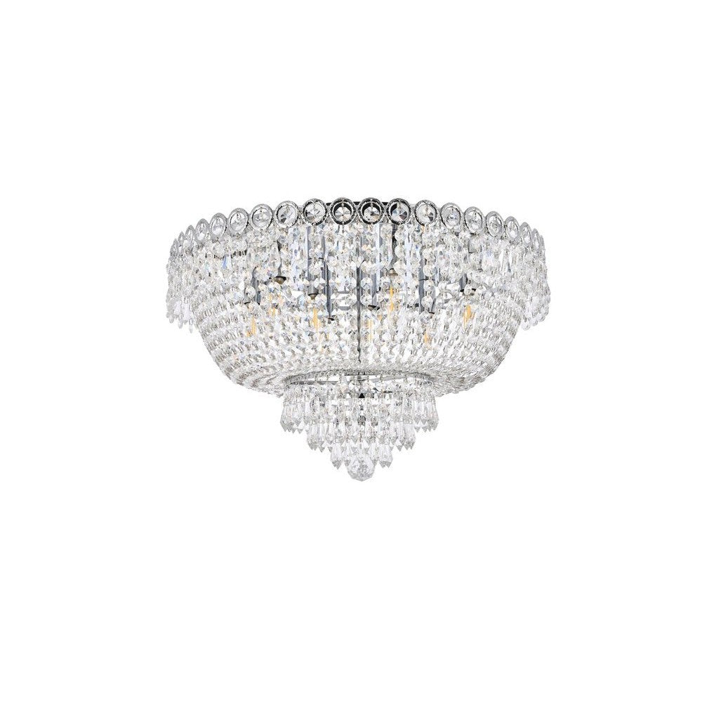 Elegant Lighting CENTURY V1900F20C/RC Flush Mount Transitional - Chrome