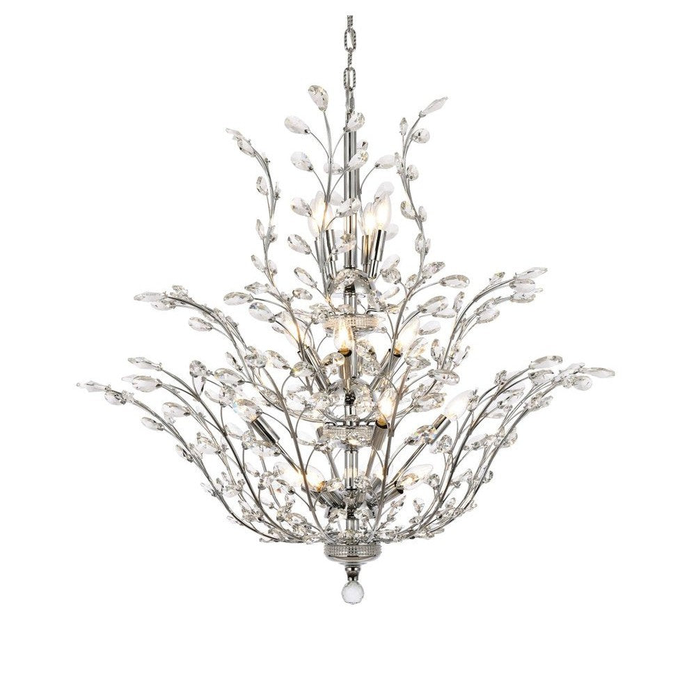 Elegant Lighting ORCHID V2011G41C/RC Chandelier Transitional - Chrome