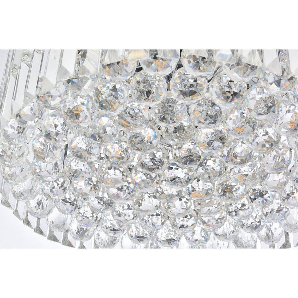 Elegant Lighting MAXIME V2030D20C/RC Chandelier Contemporary - Chrome