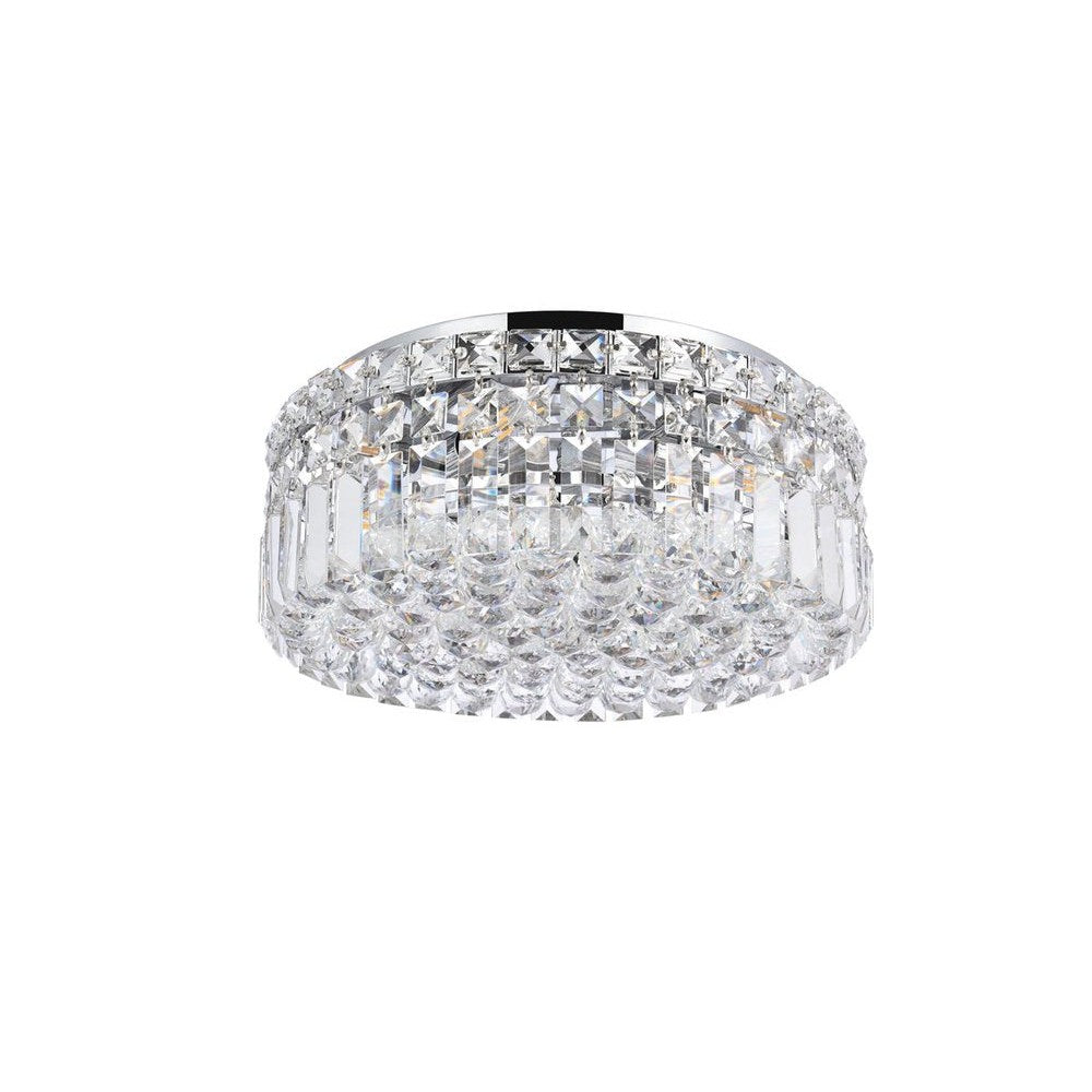 Elegant Lighting MAXIME V2030F14C/RC Flush Mount Contemporary - Chrome