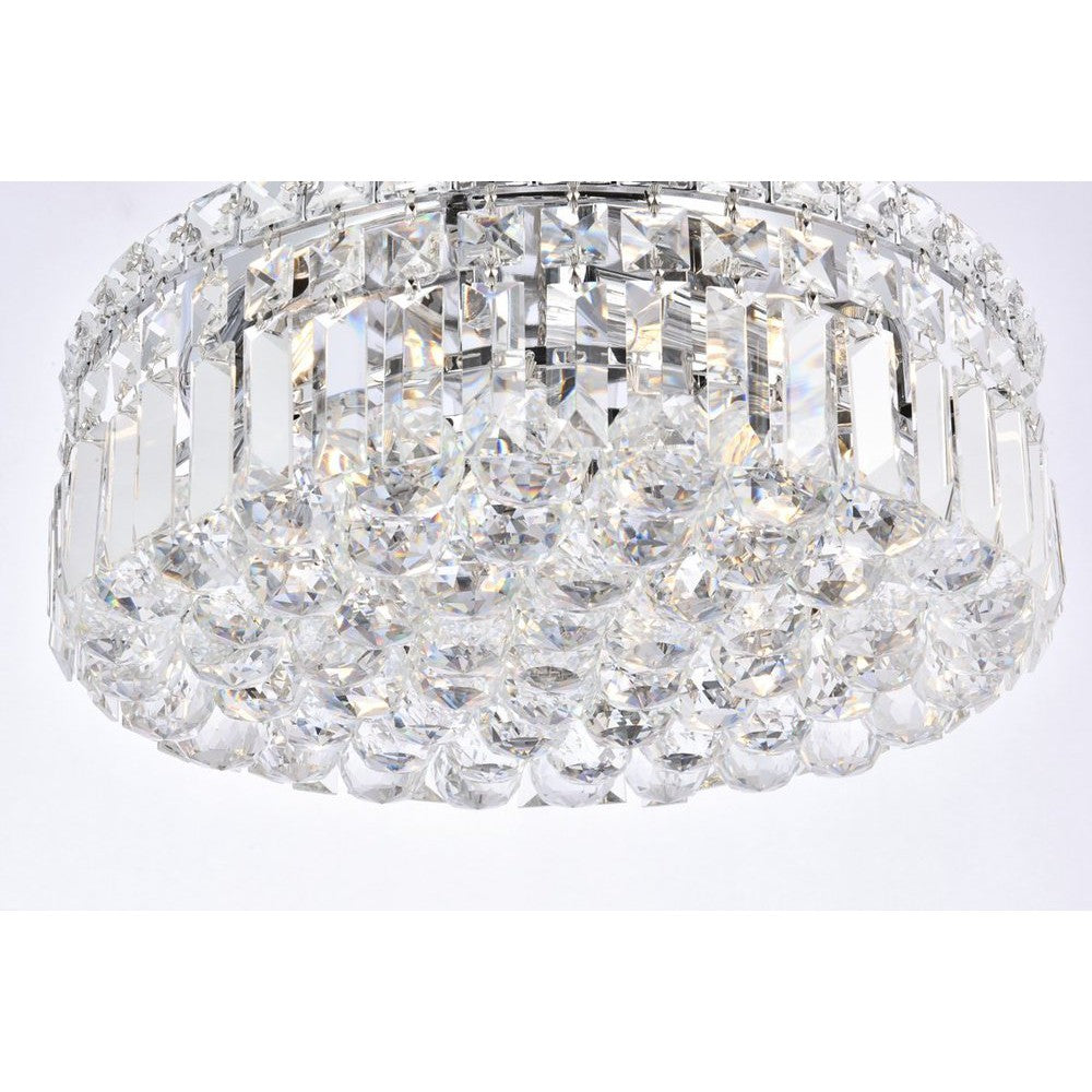 Elegant Lighting MAXIME V2030F16C/RC Flush Mount Contemporary - Chrome