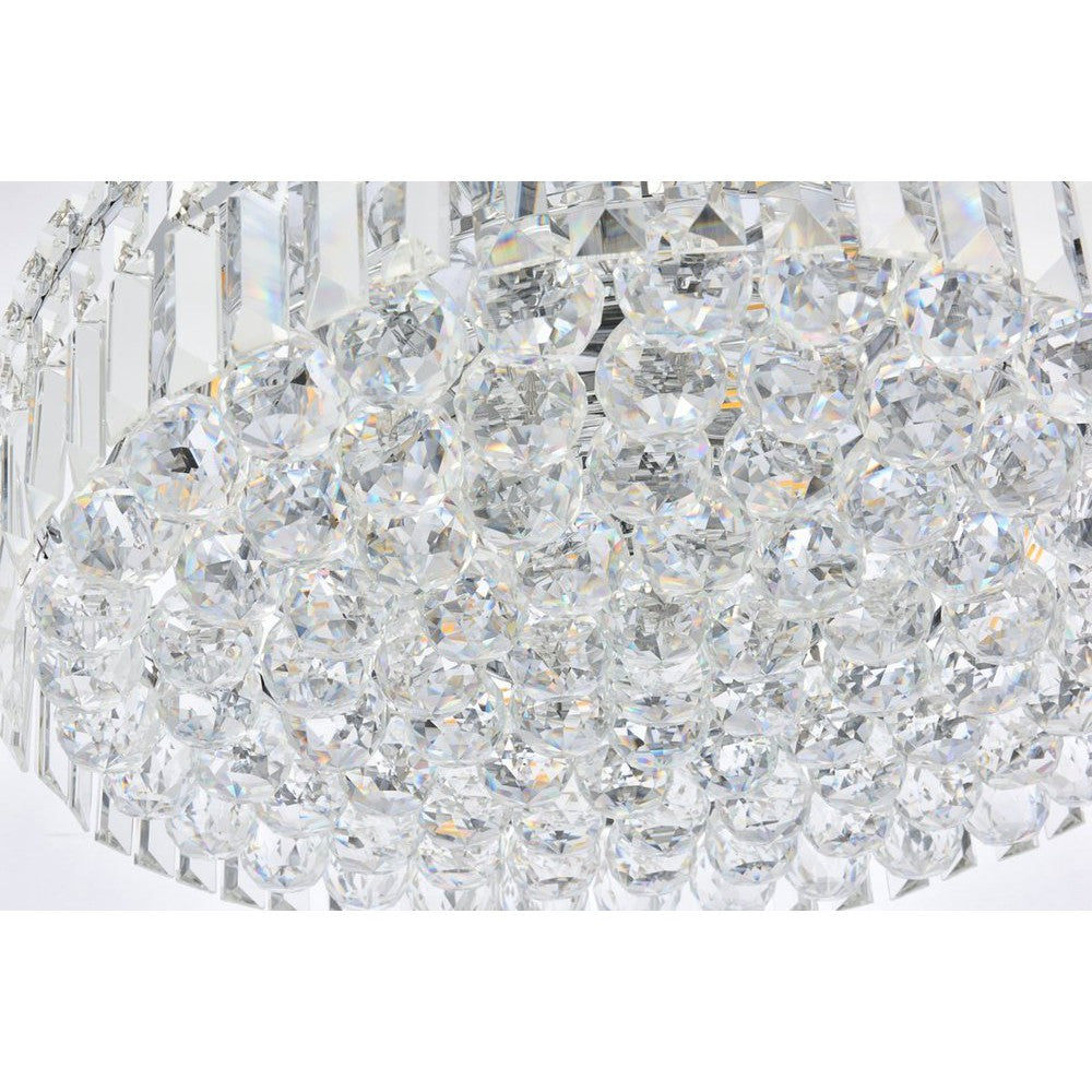 Elegant Lighting MAXIME V2030F20C/RC Flush Mount Contemporary - Chrome