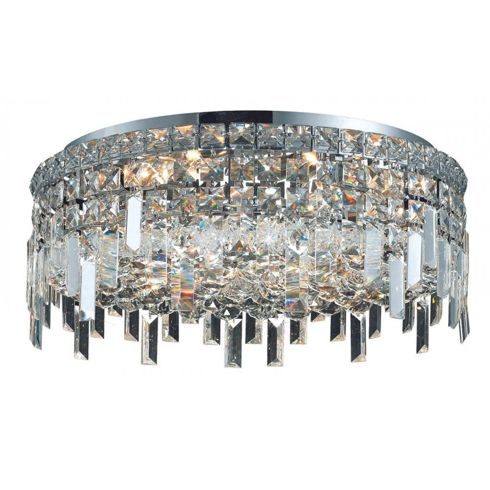 Elegant Lighting MAXIME V2031F20C/RC Flush Mount Contemporary - Chrome