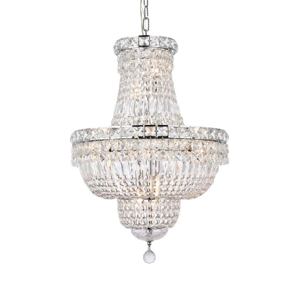 Elegant Lighting TRANQUIL V2528D18C/RC Pendant Transitional - Chrome