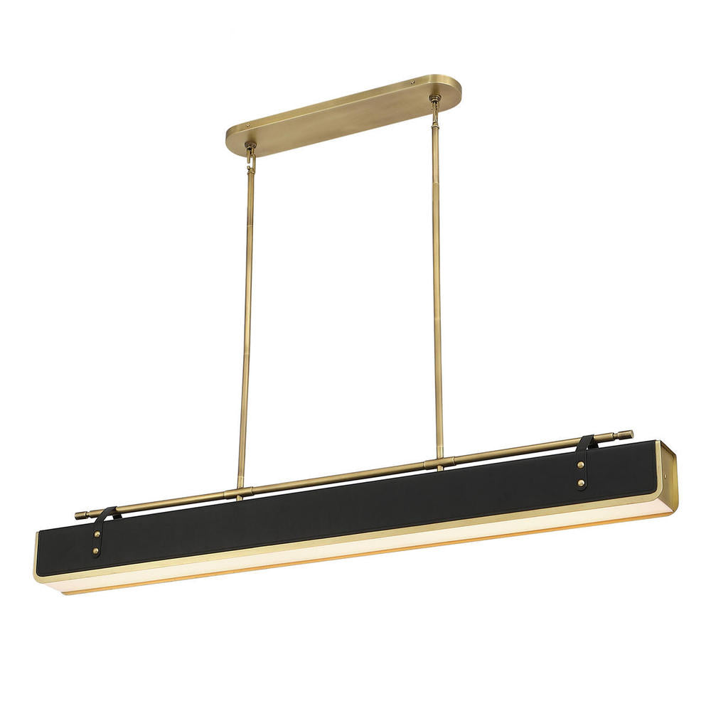 Alora Lighting VALISE PD307960VBTL Pendant Contemporary - Vintage Brass