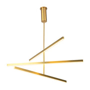 Vega 45-in Brushed Gold LED Chandeliers