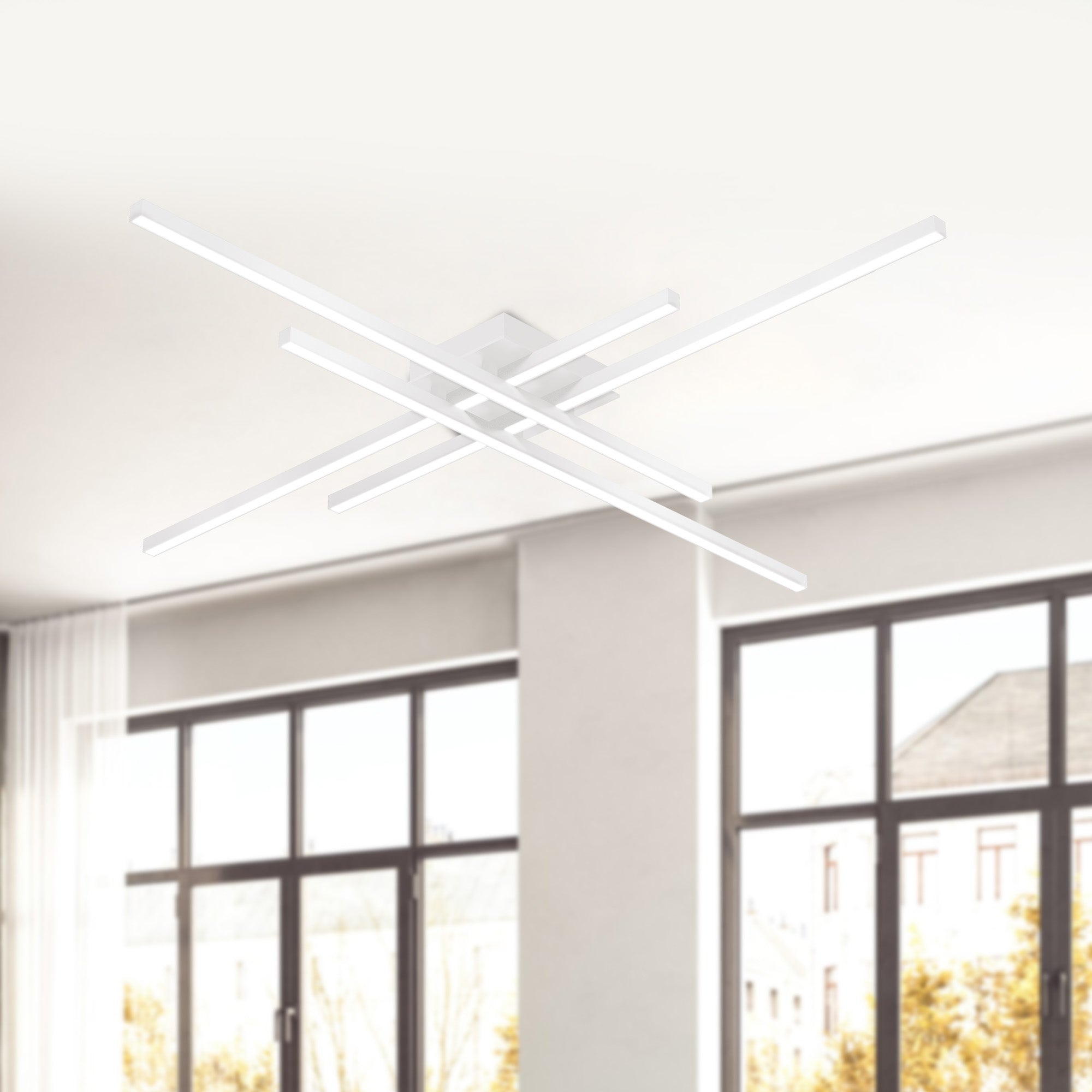 Vega Minor 47-in White LED Flush Mount