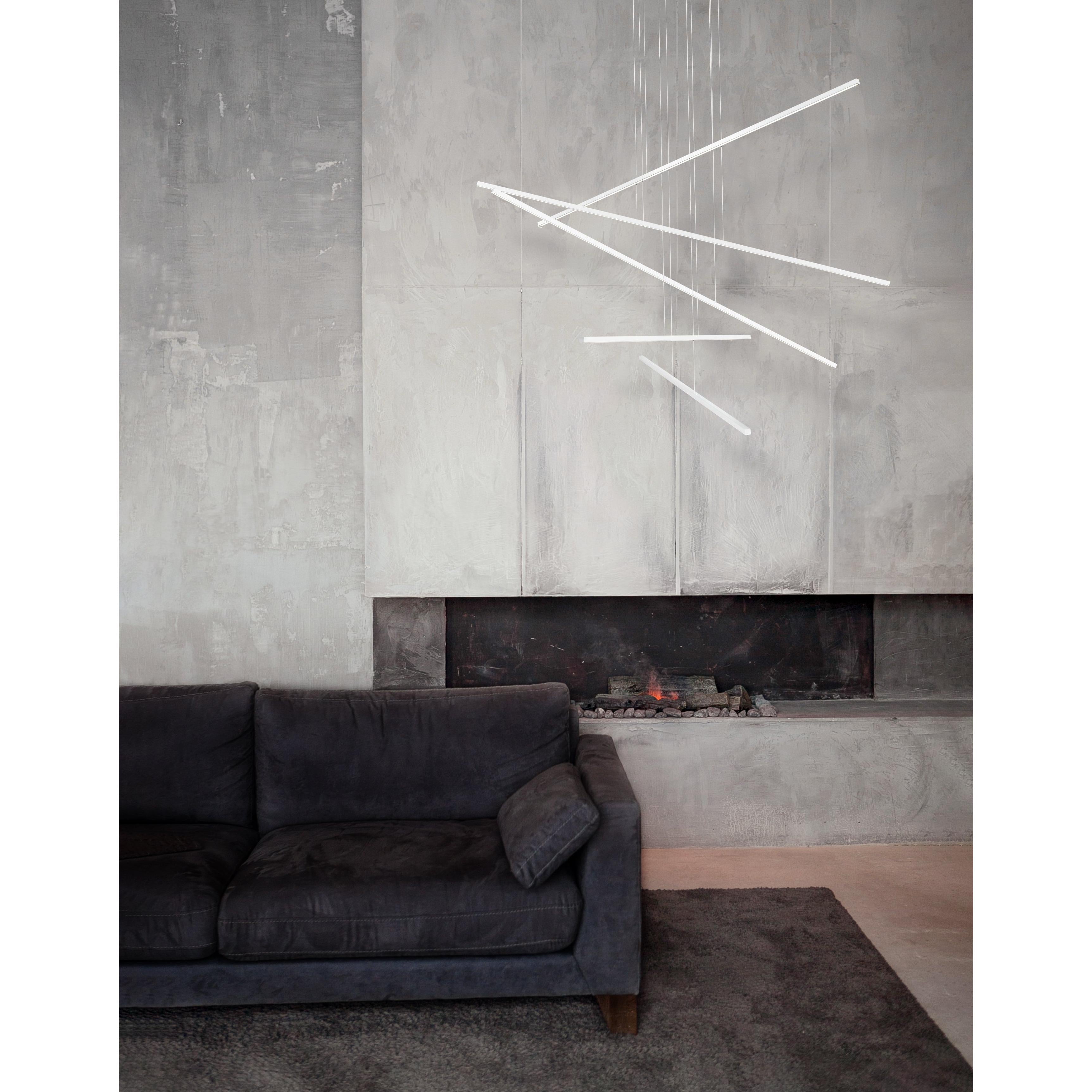 Vega Minor 5 Head White LED Multi Pendant