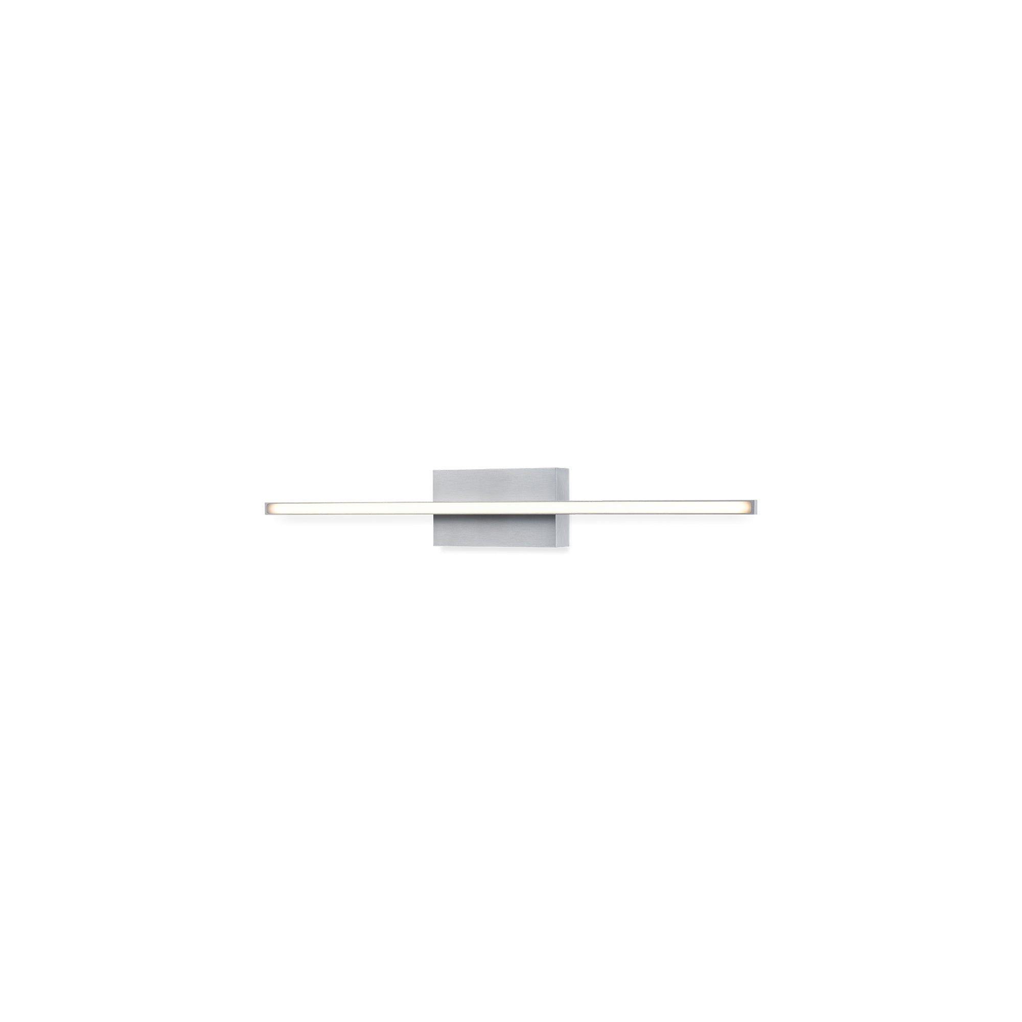 Vega Minor 24-in Brushed Nickel LED Wall Sconce
