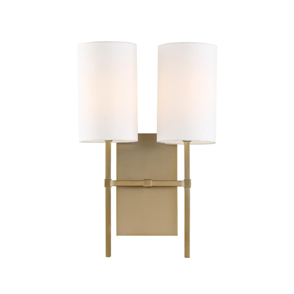 Crystorama VERONICA VER-242-AG Sconce Modern - Aged Brass