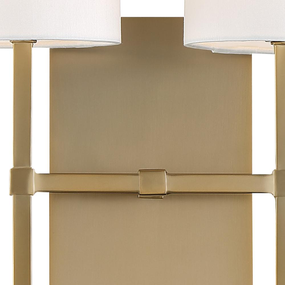 Crystorama VERONICA VER-242-AG Sconce Modern - Aged Brass