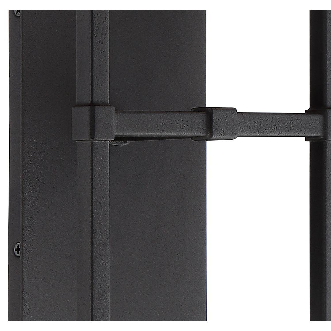 Crystorama Veronica VER-242-BF – 11 Inch – 2 Light – Sconce – Black Forged – Damp Rated