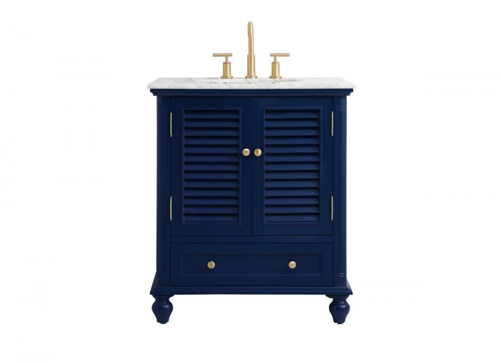 Elegant Lighting RHODES VF30530BL Bathroom Fixture Nautical - Blue