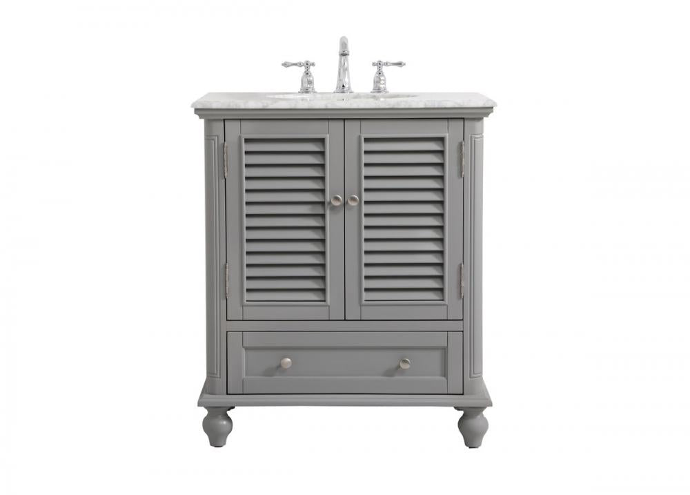 Elegant Lighting RHODES VF30530GR Bathroom Fixture Nautical - Grey