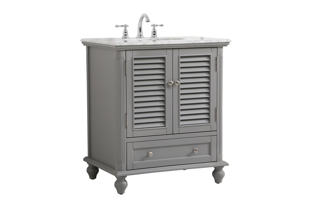 Elegant Lighting RHODES VF30530GR Bathroom Fixture Nautical - Grey