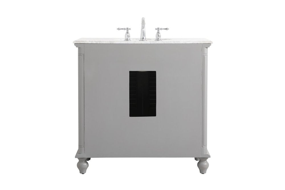 Elegant Lighting RHODES VF30536GR Bathroom Fixture Nautical - Grey