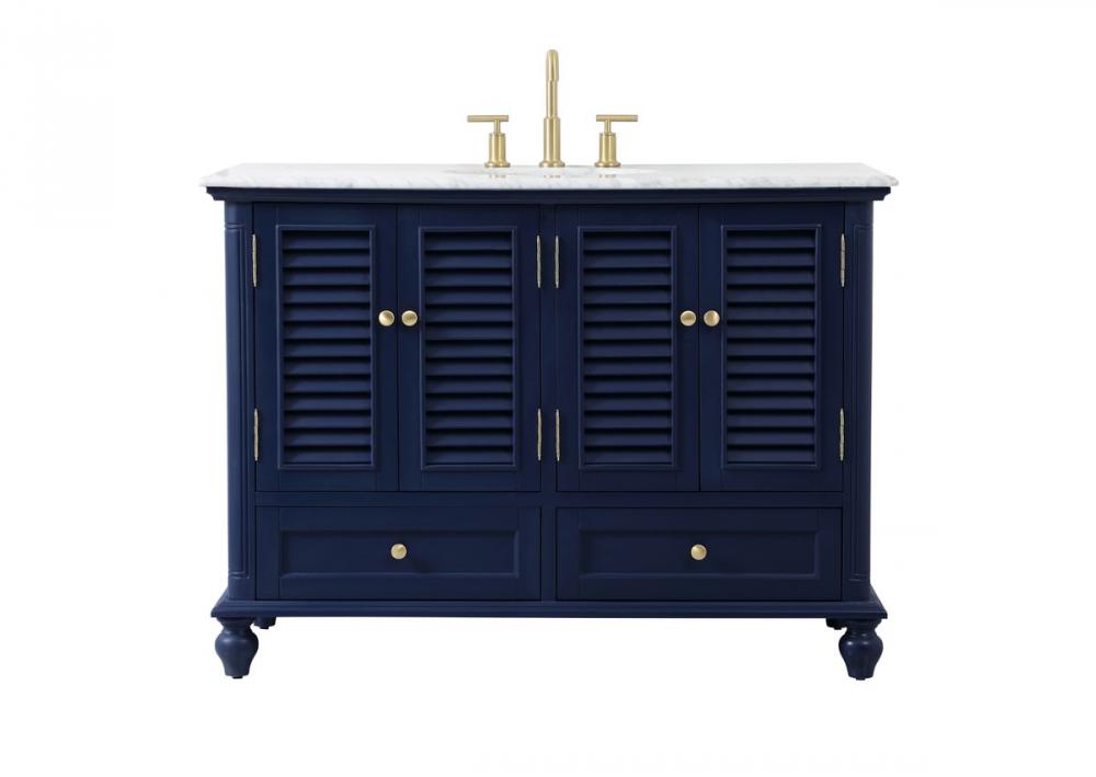 Elegant Lighting RHODES VF30548BL Bathroom Fixture Nautical - Blue