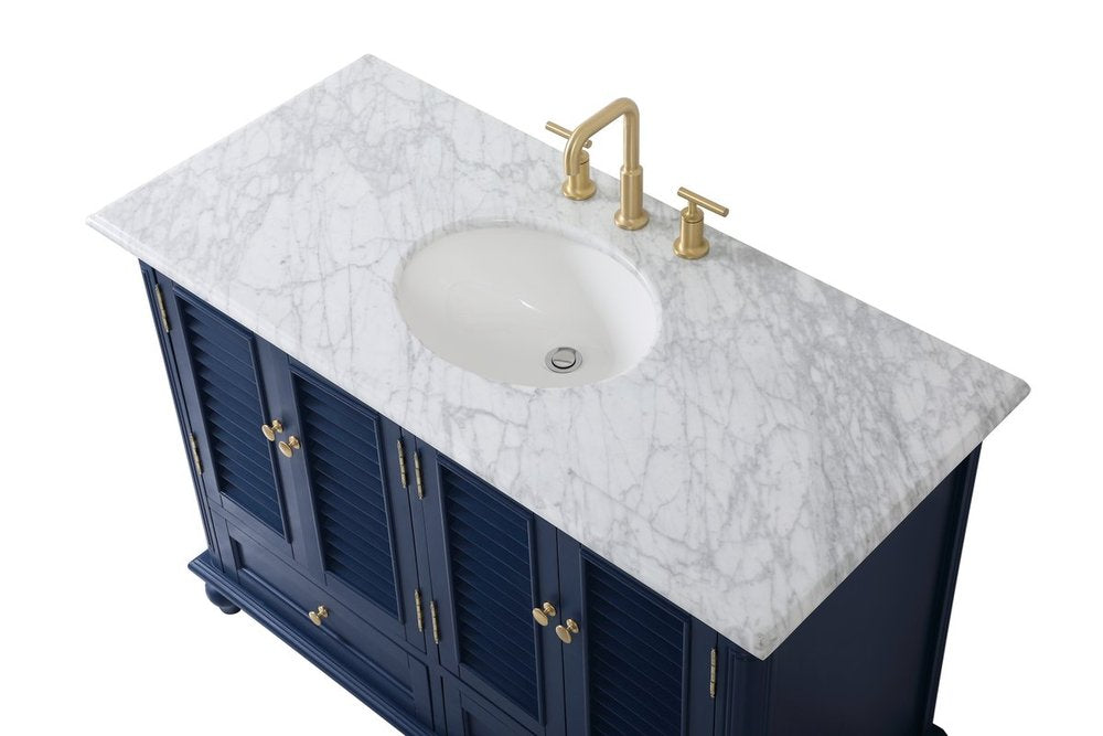 Elegant Lighting RHODES VF30548BL Bathroom Fixture Nautical - Blue