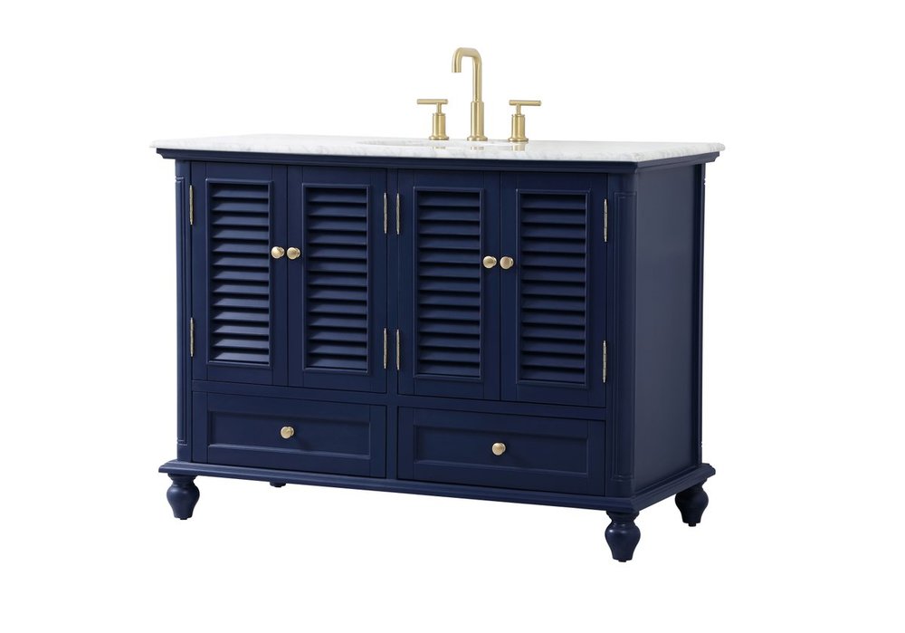 Elegant Lighting RHODES VF30548BL Bathroom Fixture Nautical - Blue