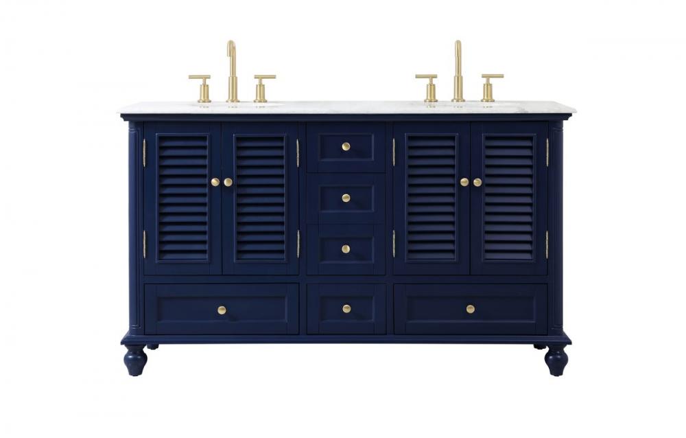 Elegant Lighting RHODES VF30560DBL Bathroom Fixture Nautical - Blue