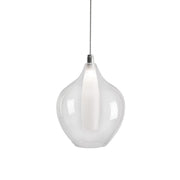 Victoria 7-in Chrome LED Pendant