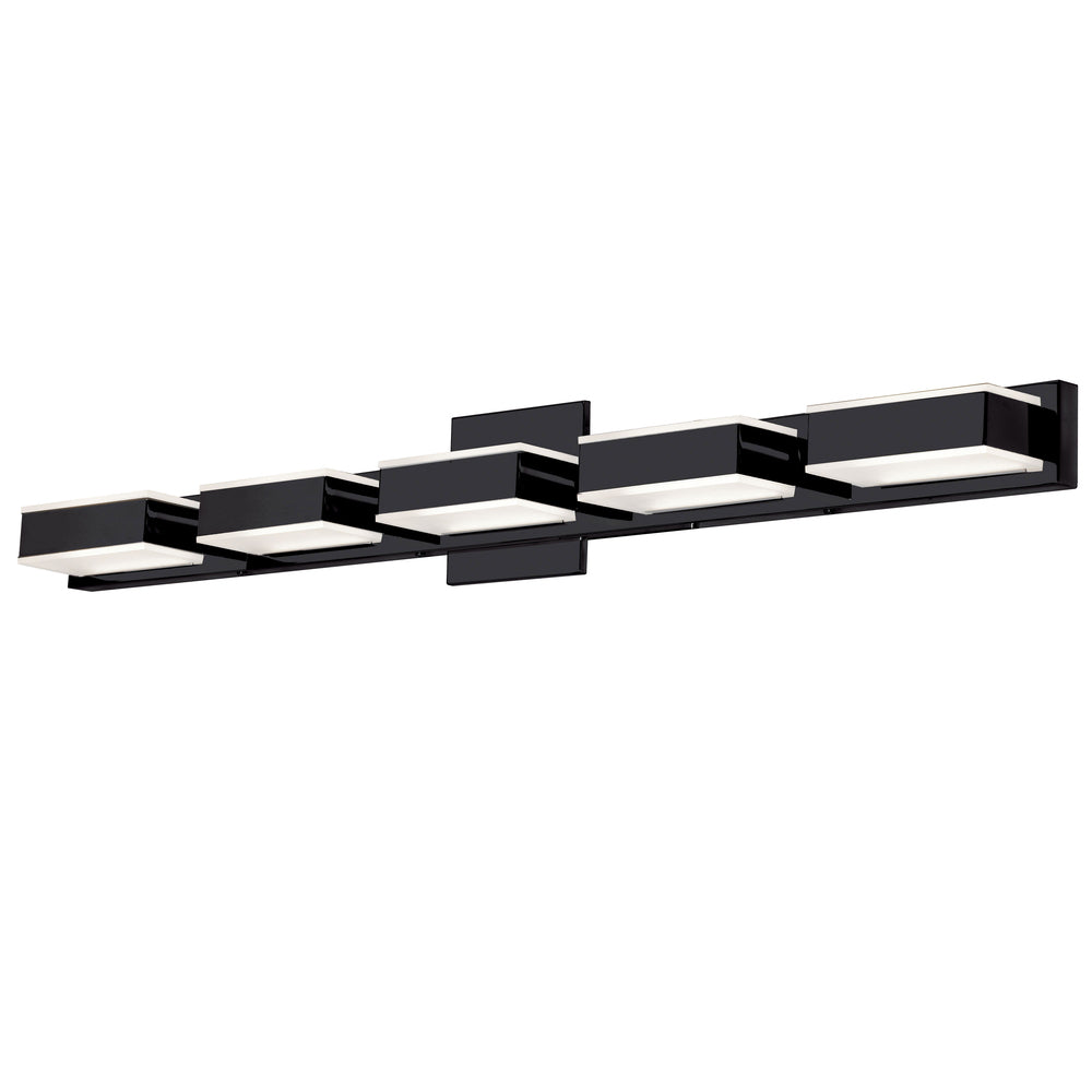 Dainolite VLD-215-5W-MB Bathroom Fixture Modern - Matte Black