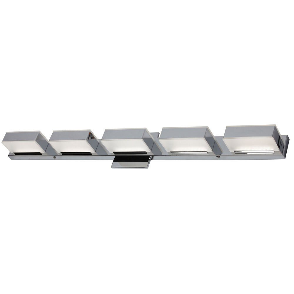 Dainolite VLD-215-5W-PC Bathroom Fixture Modern - Polished Chrome