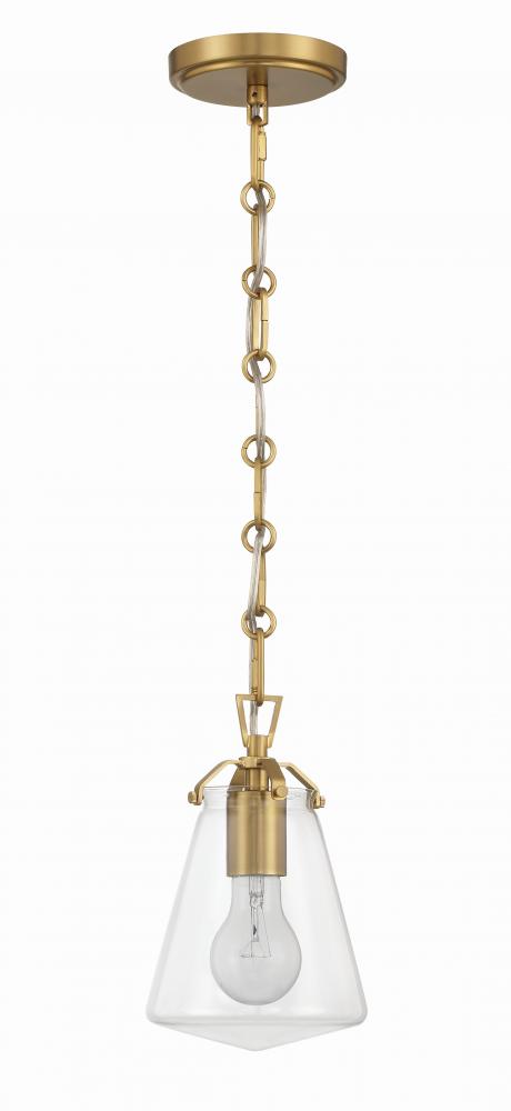 Crystorama VOSS VSS-7002-LG Mini Pendant Modern - Luxe Gold