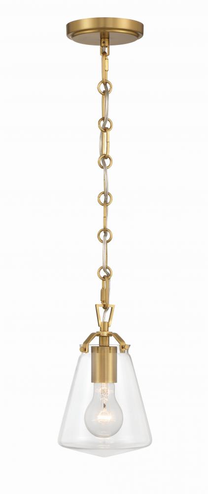 Crystorama VOSS VSS-7002-LG Mini Pendant Modern - Luxe Gold