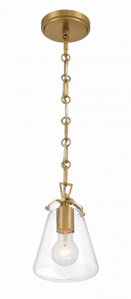 Crystorama VOSS VSS-7002-LG Mini Pendant Modern - Luxe Gold