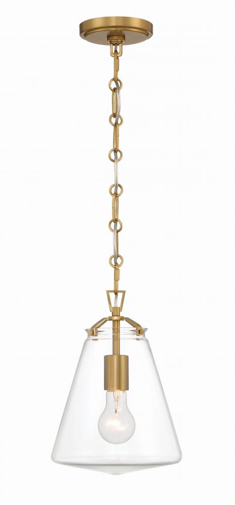 Crystorama VOSS VSS-7003-LG Mini Pendant Modern - Luxe Gold